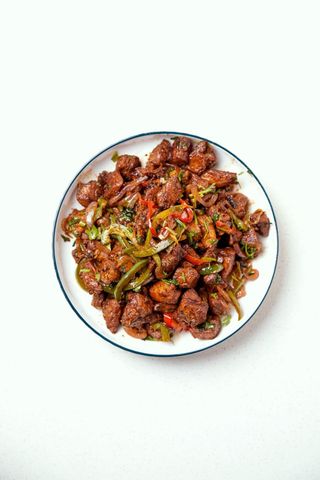 Dry Fry Pork.