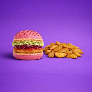 Flirty Burger + contorno