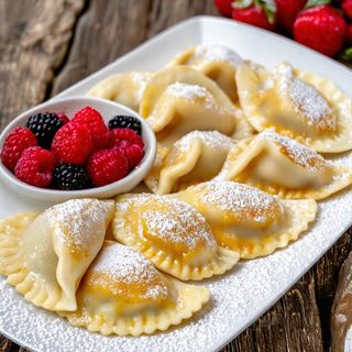 Pierogi z serem na słodko 10szt