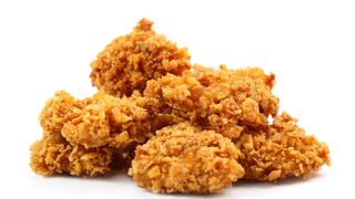 Tiras De Pollo Crujientes Con Salsa Moo Moo