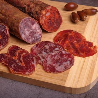 TABLA SELECCIÓN DE IBERICOS CON PICOS ARTESANOS