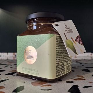 Confettura di Pere di Sicilia e fave di cacao Fiasconaro