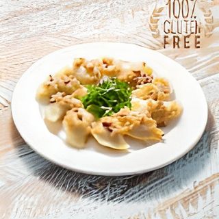 Gluten Free Pierogi z mięsem wołowo-wieprzowym 10szt