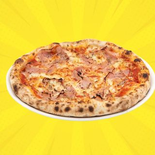 Pizza super prosciutto (30 cm.)