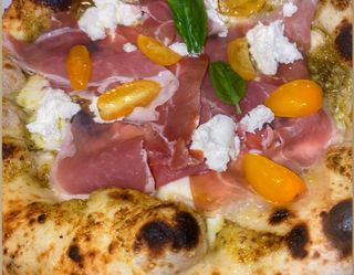 Pistacchio e Robiola - pizza normale