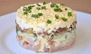 Копченый салат (250 гр.)