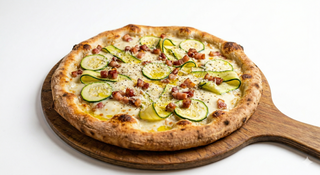 Pizza Pancetta e zucchine Ø 32 cm