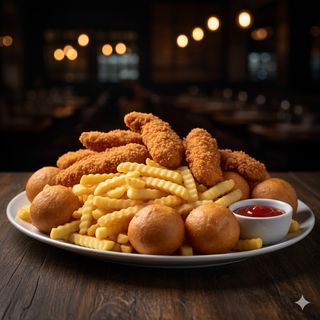 Hrskavi pileći štapići i Priganice