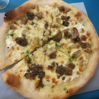 Pizza blancanieve (28 cm.)