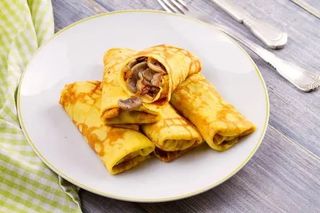 Clătită cu ciuperci