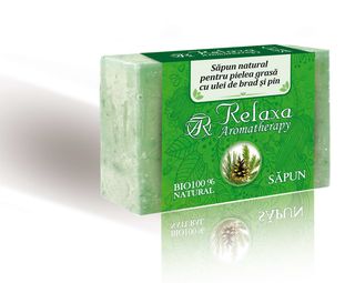 Săpun natural pentru pielea grasă cu ulei de brad şi pin