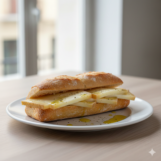 Bocadillo De Queso Curado