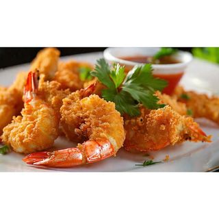 Deep-Fried Prawns