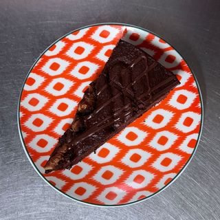 Tarta de brownie de chocolate