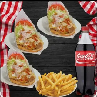 3×Menu PITA Kebab