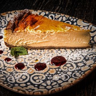 Tarta De Queso Artesana Al Horno Con Frambuesa Lio