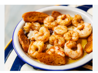 Gambas al ajillo (180 g.)