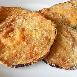 Rondelle di melanzane fritte