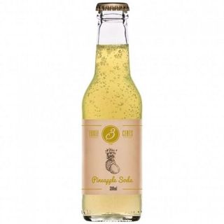 Газирана напитка Three Cents - Ананас Сода (200мл)