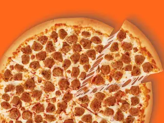 Large Beef Sausage Pizza