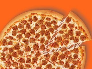 Large Beef Sausage Pizza