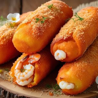 Croquetas Caseras Gourmet Rape y Gambas (6 Uds.)
