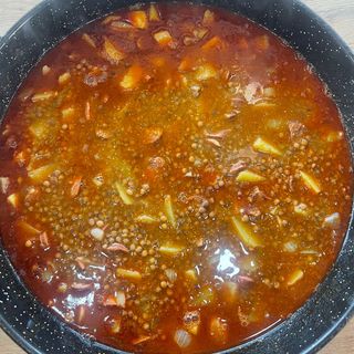 Lentejas con chorizo 