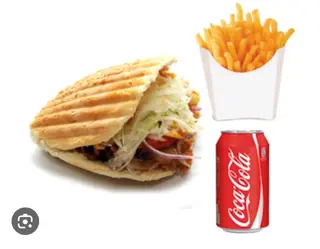 Menú 4  ( KEBAB PAN PITA ) 