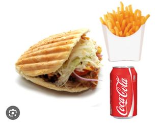 Menú 4  ( KEBAB PAN PITA ) 