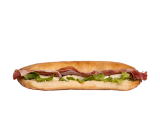 Sendvič sa njeguškom pršutom