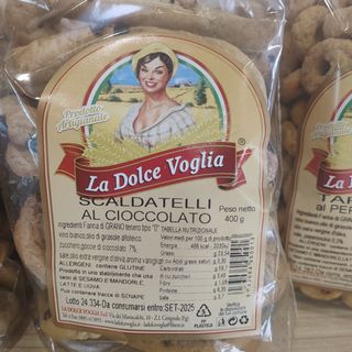 Scaldatelli con gocce di cioccalato 400 g 