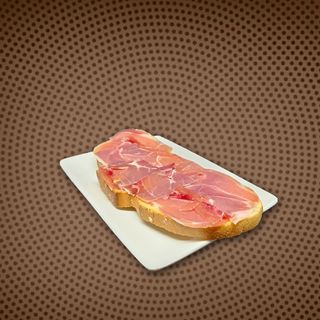TOSTADA DE JAMÓN