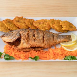 Dorada frita