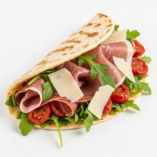 Piadina crudo