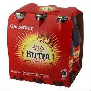 Bitter Carrefour Pack 6 Botellines 20 Cl.