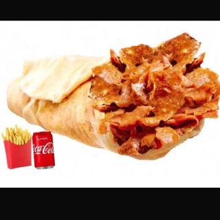 Menú Durum sólo carne 