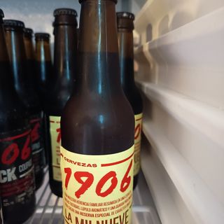 Cerveza estrella Galicia 1906 especial 