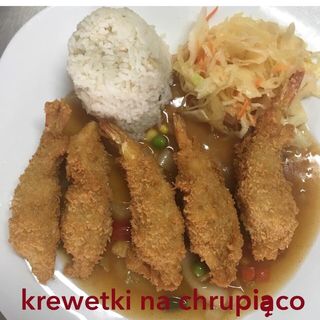 Krewetki na chrupiąco 6szt