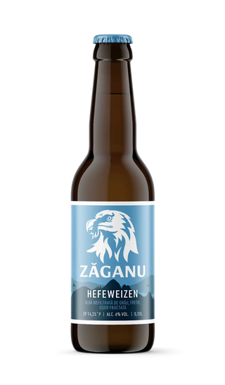 Zaganu Hefeweizen 14,25P sticla 330 ML