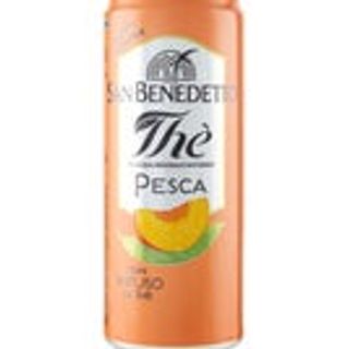 Tè alla pesca in lattina