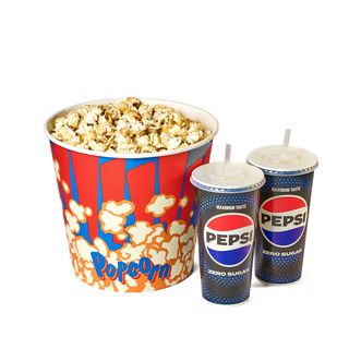 Комбо меню попкорн розсипний солоний 6л +2хpepsi 0,5