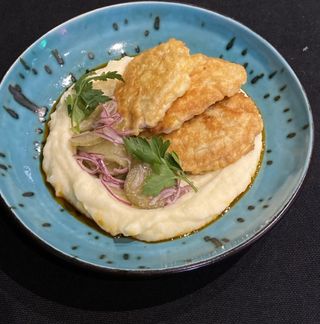 Відбивні зі свинини з пюре