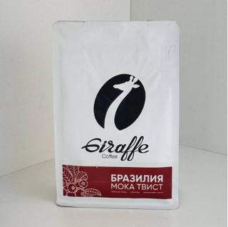 Бразилия Мока Твист в зернах, средняя обжарка (250 г)