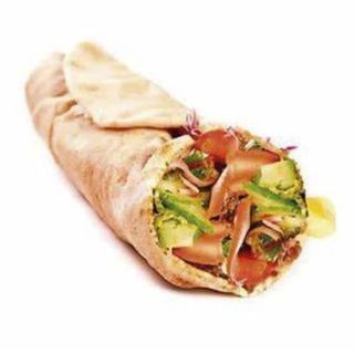 Dürum vegetal (sin carne)