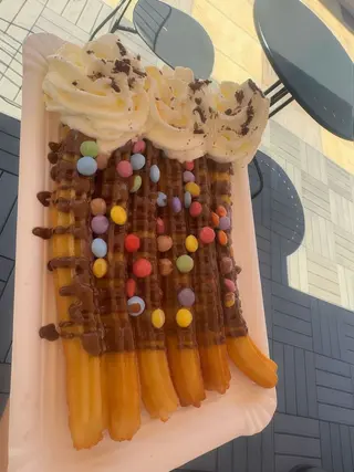 Churros Con Topping (6 Uds.)