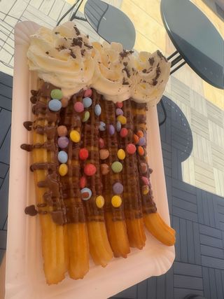 Churros Con Topping (6 Uds.)