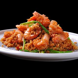 Gamberetti in stile cantonese(避风塘虾）