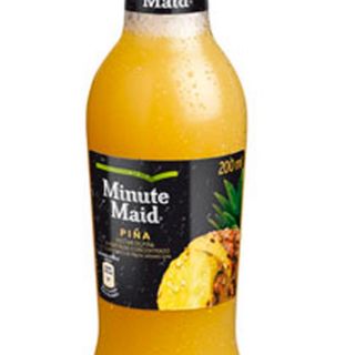 Zumo de piña minute maid botella desechable 200 ml 