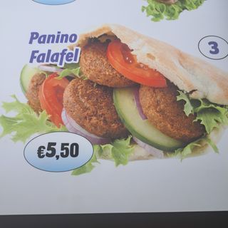 Panino falafel