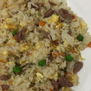 Arroz Frito Con Carne